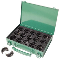 Greenlee - 8 AWG - 2/0 AWG Crimping Die Set - Use with Mfr's # EK410L11 - Strong Tooling