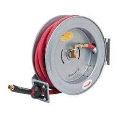 PRO-SOURCE - 35' Spring Retractable Hose Reel - 300 psi, Hose Included - Strong Tooling