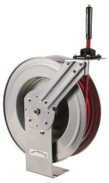 PRO-SOURCE - 20' Spring Retractable Hose Reel - 300 psi, Hose Included - Strong Tooling