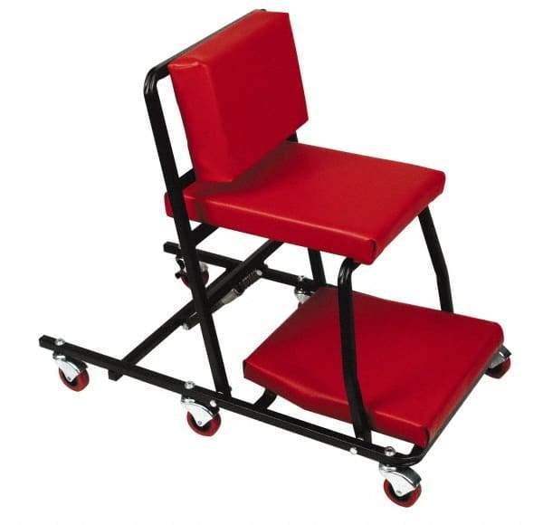 Whiteside - 320 Lb Capacity, 6 Wheel Convertible Creeper - Steel, 40" High x 17" Wide - Strong Tooling