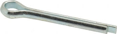 Value Collection - 3/16" Diam x 1-1/2" Long Extended Prong Cotter Pin - Grade 2, Zinc-Plated, Steel - Strong Tooling