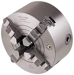 Bison - Manual Lathe Chucks Chuck Type: Combination Independent & Self-Centering Nominal Chuck Size: 20 - Strong Tooling