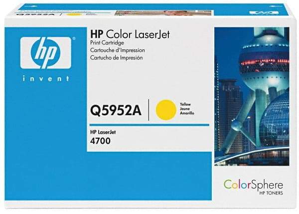 Hewlett-Packard - Yellow Toner Cartridge - Use with Multifunction Laser Printer HP Color LaserJet 4700, 4700n, 4700dn, 4700dtn, 4700ph+. - Strong Tooling