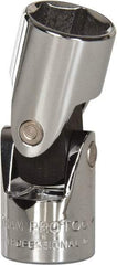 Proto - 3/8" Drive, Standard Hand Socket - 6 Points, 1-27/32" OAL, Alloy Steel, Chrome Finish - Strong Tooling