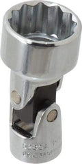 Proto - 7/8", 3/4" Drive, Standard Hand Socket - 12 Points, 2" OAL, Chrome Finish - Strong Tooling