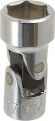 Proto - 3/8" Drive, Standard Hand Socket - 6 Points, 2" OAL, Alloy Steel, Chrome Finish - Strong Tooling