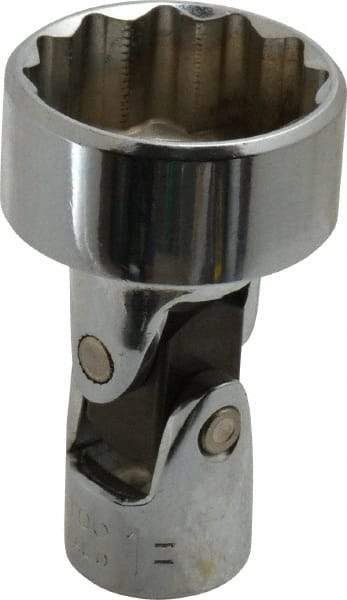 Proto - 1", 3/8" Drive, Standard Hand Socket - 12 Points, 2-3/32" OAL, Alloy Steel, Chrome Finish - Strong Tooling