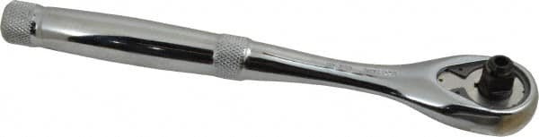 Proto - 3/8" Drive Pear Head Aerospace Ratchet - Chrome Finish, 8-1/2" OAL, 45 Gear Teeth, Standard Head - Strong Tooling