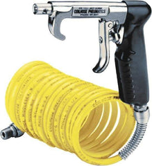 Coilhose Pneumatics - 1/4" ID Pistol Grip Blow Gun - 15' Long Hose - Strong Tooling