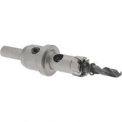 Value Collection - 5/8" Diam, 1" Cutting Depth, Hole Saw - Carbide-Tipped Saw - Strong Tooling