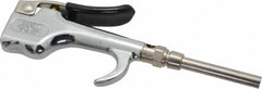 Coilhose Pneumatics - Safety Extension Tube Thumb Lever Blow Gun - 1/4 NPT, 3" Tube Length - Strong Tooling