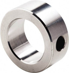 Climax Metal Products - 3" Bore, Aluminum, Set Screw Shaft Collar - 4" Outside Diam, 1-1/8" Wide - Strong Tooling