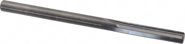 Hertel - #10 Solid Carbide 4 Flute Chucking Reamer - Straight Flute, Straight Shank, 1" Flute Length, 3" OAL - Strong Tooling