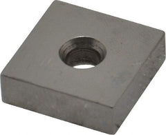 Mitutoyo - 0.3" Square Steel Gage Block - Accuracy Grade 0, Includes Certificate of Inspection - Strong Tooling