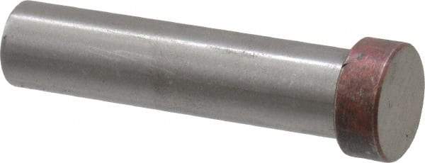 Dayton Lamina - 1/2" Head Diam, 3/8" Shank Diam, Basic Head, A2 Grade Tool Steel, Solid Mold Die Blank & Punch - 3/16" Head Height, 1-3/4" OAL, Blank Punch, Regular (KPB) Series - Strong Tooling