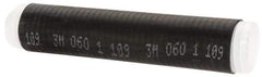 3M - 305mm Long, 2:1, EPDM Rubber Cold Shrink Electrical Tubing - Black - Strong Tooling