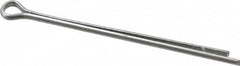 Value Collection - 1/16" Diam x 1-1/2" Long Extended Prong Cotter Pin - Grade 2, Zinc-Plated, Steel - Strong Tooling