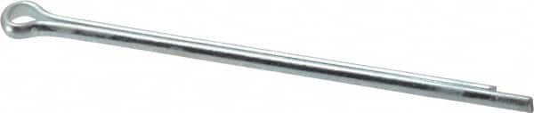 Value Collection - 3/32" Diam x 2" Long Extended Prong Cotter Pin - Grade 2, Zinc-Plated, Steel - Strong Tooling