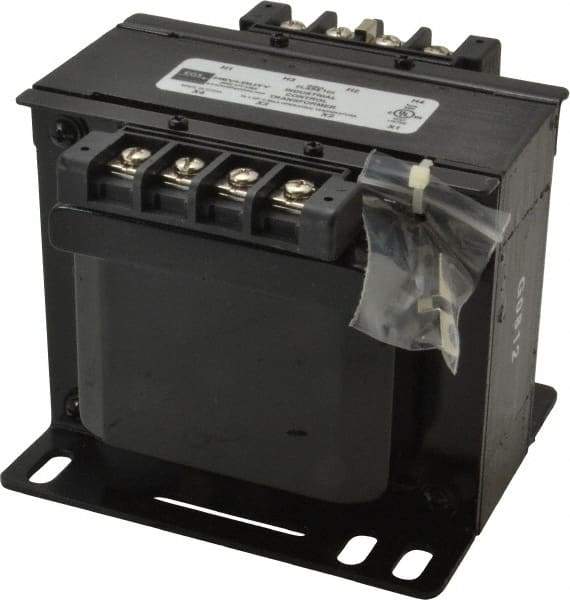 Sola/Hevi-Duty - 1 Phase, 1/4 kVA, Control Transformer - 2 Input, 1 Output Winding, 50/60 Hz, 5.53 Inch Deep x 4.53 Inch High, 131°F Temp Rise - Strong Tooling