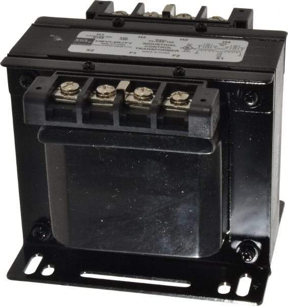 Sola/Hevi-Duty - 1 Phase, 0.15 kVA, Control Transformer - 2 Input, 1 Output Winding, 60, 50/60 at 220 V x 440 V, 50/60 at 230 V x 460 V Hz, 4.48 Inch Deep x 3.89 Inch High, 131°F Temp Rise - Strong Tooling