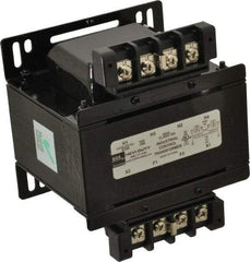 Sola/Hevi-Duty - 1 Phase, 1/4 kVA, Control Transformer - 2 Input, 1 Output Winding, 60, 50/60 at 220 V x 440 V, 50/60 at 230 V x 460 V Hz, 5.21 Inch Deep x 3.89 Inch High, 131°F Temp Rise - Strong Tooling