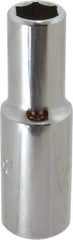 Proto - 11/32", 3/8" Drive, Deep Hand Socket - 6 Points, 2-1/8" OAL, Alloy Steel, Chrome Finish - Strong Tooling