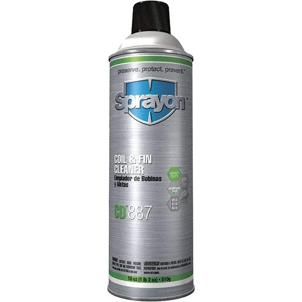 Sprayon - HVAC Cleaners & Scale Removers Container Size (oz.): 20 Container Type: Aerosol Can - Strong Tooling