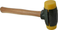 Garland - 4 Lb Head 2" Face Plastic Split Head Hammer - Wood Handle - Strong Tooling