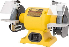 DeWALT - 6" Wheel Diam x 5/8" Wheel Width, 5/8 hp Grinder - 1/2" Arbor Hole Diam, 3,450 Max RPM, 120 Volts - Strong Tooling