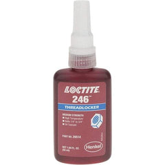 Loctite - 50 mL, Red, Medium Strength Threadlocker - Series 246 - Strong Tooling