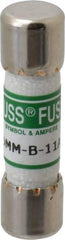 Cooper Bussmann - 1,000 VAC/VDC, 11 Amp, Fast-Acting General Purpose Fuse - 38.1mm OAL, 10mm Diam - Strong Tooling