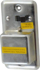 Cooper Bussmann - 125 VAC, Indicating Fuse Cover - For Use with 2-1/4 Inch Handy Boxes, FUSTAT Plug Fuses and FUSTRON Plug Fuses - Strong Tooling