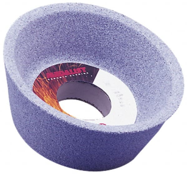 Grier Abrasives - 5 Inch Diameter x 1-1/4 Inch Hole x 1-3/4 Inch Thick, 46 Grit Tool and Cutter Grinding Wheel - Strong Tooling