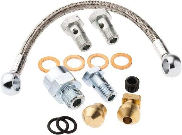 Seco - 51 Piece, 250mm Hose Length, Coolant Hose Kit - For Jetstream Tooling - Strong Tooling