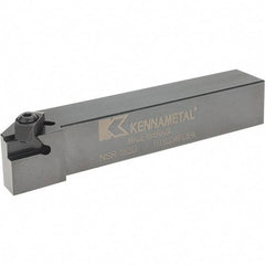 Kennametal - Right Hand Cut, 1" Shank Width x 1" Shank Height Indexable Threading Toolholder - 6" OAL, N.3R Insert Compatibility, NSR163D Toolholder, Series Top Notch - Strong Tooling