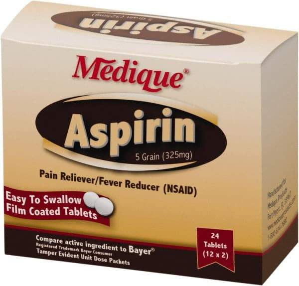 Medique - Medique Aspirin Tablets - Headache & Pain Relief - Strong Tooling