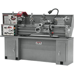 Jet - 13" Swing, 40" Between Centers, 230 Volt, Single Phase Bench Lathe - 5MT Taper, 2 hp, 70 to 2,000 RPM, 1-1/2" Bore Diam, 32" Deep x 47" High x 71" Long - Strong Tooling