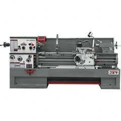 Jet - 16" Swing, 60" Between Centers, 230 Volt, Triple Phase Engine Lathe - 7MT Taper, 7-1/2 hp, 25 to 1,800 RPM, 3-1/8" Bore Diam, 40" Deep x 48" High x 116-1/2" Long - Strong Tooling