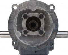 Boston Gear - 1 Centerline Distance, 20:1, 88 RPM Output, 0.27 Input Horsepower, 149 Lbs. Max Torque, Speed Reducer - Part No. F710-20-B4-H, Double Shaft Left & Right, 1/2" Bore, 2.31" High, 42C NEMA - Strong Tooling