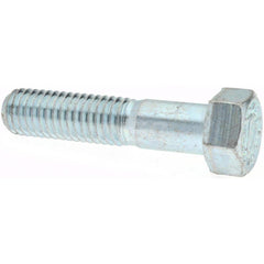 Hex Head Cap Screw: 1/2-13 x 1-1/2″, Grade 9 Alloy Steel, Zinc-Plated Clear Chromate