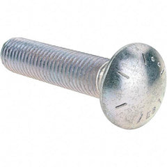 Value Collection - 5/8-11 UNC 3" Length Under Head, Standard Square Neck, Carriage Bolt - Grade 8 Alloy Steel, Zinc Trivalent Chromate Finish - Strong Tooling