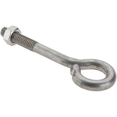 Value Collection - 5/16-18, Stainless Steel Wire Turned Open Eye Bolt - 1-1/4" Thread Length, 5/8" ID, 2-1/2" Shank Length - Strong Tooling