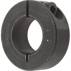 Value Collection - 18mm Bore, Steel, One Piece Clamp Collar - 1-1/2" Outside Diam - Strong Tooling