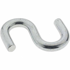 Value Collection - Carbon Steel Bright Zinc S-Hook - 0.262" Wire, 2" OAL - Strong Tooling