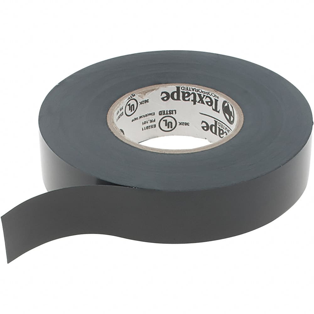 Value Collection - 3/4" x 66', Black Vinyl Electrical Tape - Strong Tooling