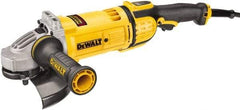 DeWALT - 7" Wheel Diam, 8,500 RPM, Corded Angle & Disc Grinder - 5/8-11 Spindle, 115 Volts, 15 Amps, Rear Exhaust - Strong Tooling