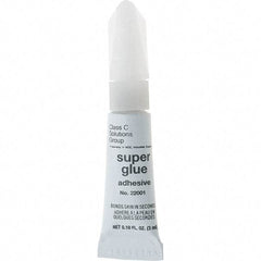 Value Collection - 0.10 oz Tube Clear Instant Adhesive - 30 sec Working Time - Strong Tooling