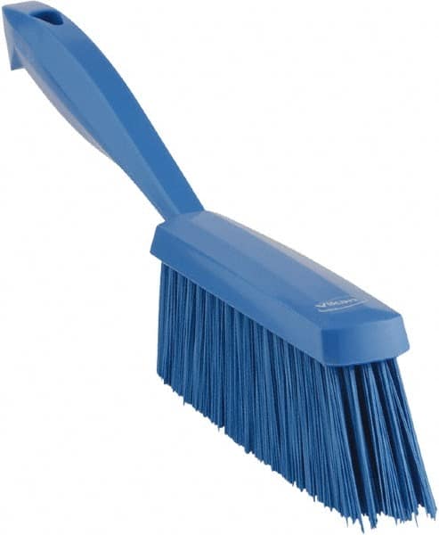 Vikan - Polyester Resin Set Bench Brush - 2" Bristle Length, 6-5/16" Long Head, Blue - Strong Tooling