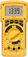 Amprobe - 2670787, CAT IV, 1,000 VAC, 1,500 VDC, Digital True RMS Auto Ranging Manual Ranging Multimeter - 40 mOhm, Measures Voltage, Capacitance, Current, Frequency, Resistance, Temperature - Strong Tooling