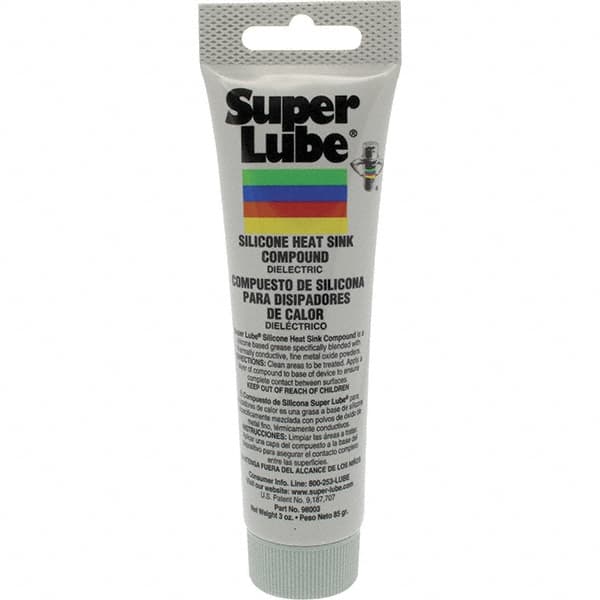 Synco Chemical - 3 oz Tube Silicone Heat-Transfer Grease - White, 450°F Max Temp, - Strong Tooling